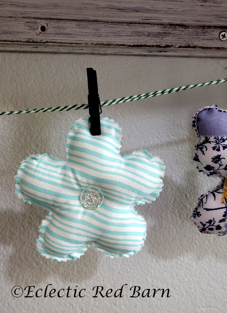 utterfly and Flower Garland. Share NOW. #garland, #eclecticredbarn, #butterflies, #flowers, #funfabric